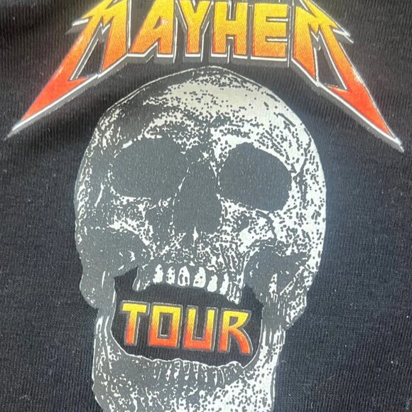 Made For Mayhem Tour Graphic Short Sleeve T-Shirt Size 2XL RARE - Picture 4 of 5